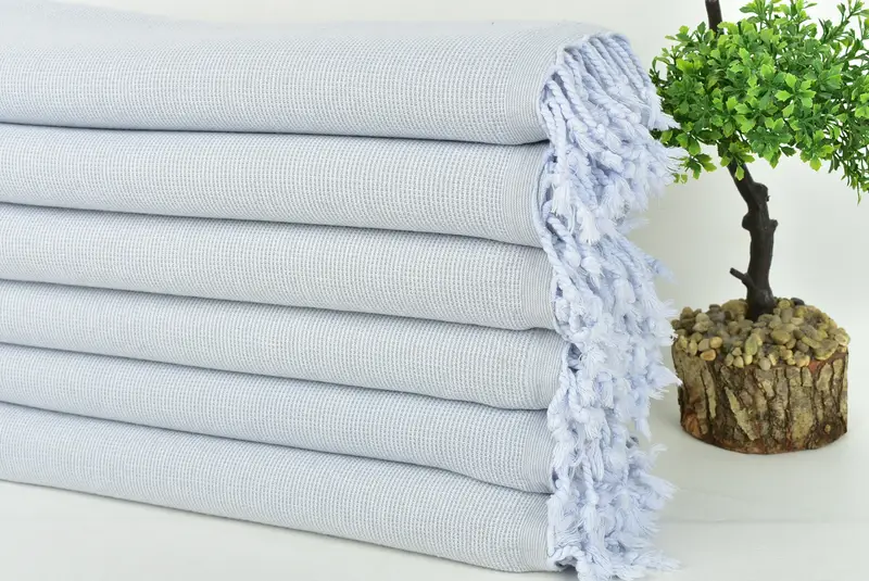 Home Decor Towel, Summer Towel, Custom Beach Towels, 68x40 Cotton Polka Dot Towel, Housewarming Gift, Organic Turkish towel, Bridal Shower Gift - 3