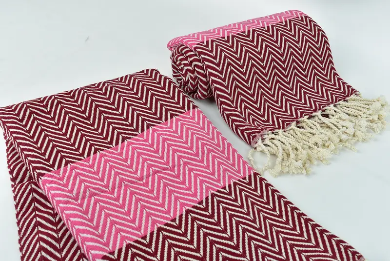 70x40 Cotton Chevron Towel, Bachelorette Party Gifts, Custom Towel, Towel With Name, Best Friend Gift, Home Decor Towel, Quick-Dry Beach Towel - 7