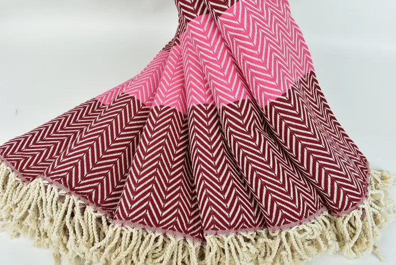 70x40 Cotton Chevron Towel, Bachelorette Party Gifts, Custom Towel, Towel With Name, Best Friend Gift, Home Decor Towel, Quick-Dry Beach Towel - 4