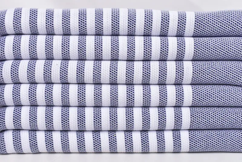 Monogram mutfak havlu, kişiselleştirilmiş hediye, spa havlu, 44x24 pamuklu çizgili havlu, kız gezisi parti lehine, özel el havlu, sevgililer günü hediye fikri - 2