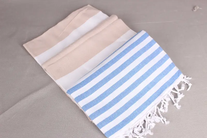 Wedding Gift, Personalize Gift, Monogrammed Beach Towel, Large Turkish Towel, 70x40 Cotton Striped Towel, Halloween Bachelorette Party Favors - 7