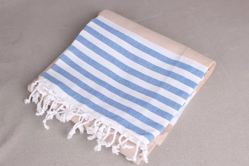Wedding Gift, Personalize Gift, Monogrammed Beach Towel, Large Turkish Towel, 70x40 Cotton Striped Towel, Halloween Bachelorette Party Favors - 6
