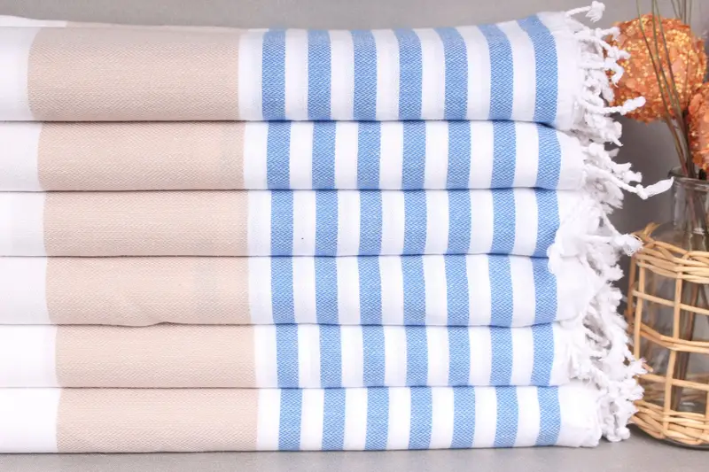 Wedding Gift, Personalize Gift, Monogrammed Beach Towel, Large Turkish Towel, 70x40 Cotton Striped Towel, Halloween Bachelorette Party Favors - 2