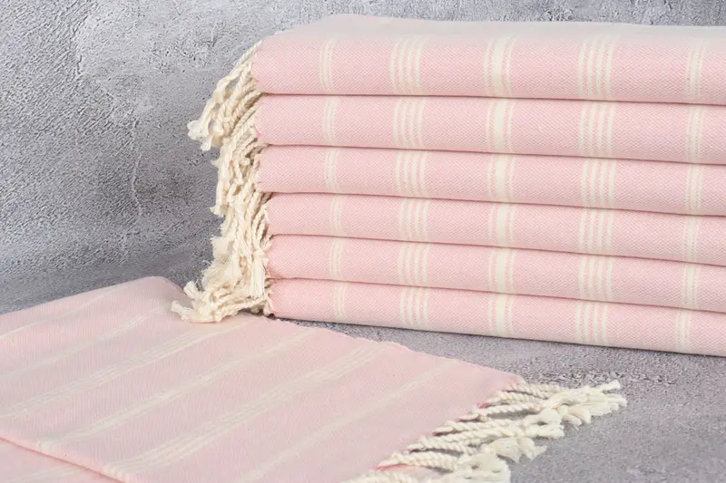 Kitchen Towel, Bathroom Towels, Personalized Kitchen Towel, 38x24 Cotton Striped Towel, Baby Boy Gift, Spa Towel, Bachelorette Towel, Bachelor Towel - 2