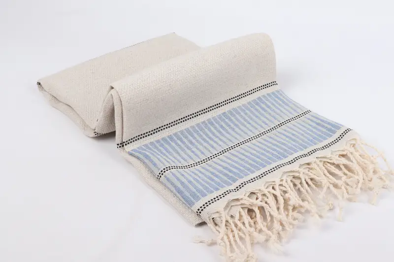 Monogram Beach Towel, Large Turkish Towel, Personalized Towel Gift, Absorbent Turkish towel, Best Friend Gift Ideas, 70x40 Linen Striped Towel - 6