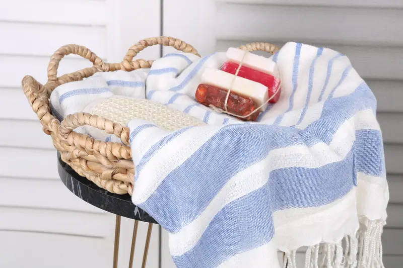 70x40 Cotton Striped Towel, Bachelorette Party Favors, Gift For Him, Custom Wedding Gifts, Personalized Home Gift Wedding, Mother Of The Groom Gift - 2