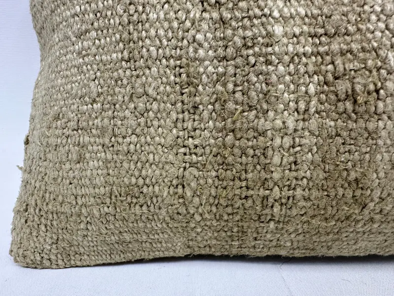 Throw Kilim Pillow, Southwestern Pillow Sham, Pillow for Couch, Yoga Pillow, Pillow Sham, 10x20 Brown Pillow Cover, Antique Pillows - 4