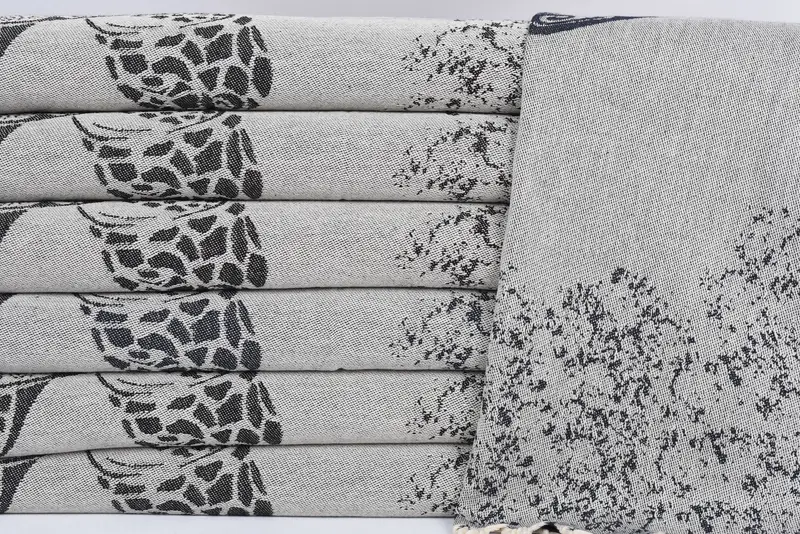 Toalla de mano con monograma, toalla de mano costumbre, toalla turca personalizada, toalla estampada de algodón 36x18, toallas de baño, toalla de verano - 3
