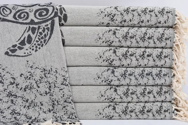 Toalla de mano con monograma, toalla de mano costumbre, toalla turca personalizada, toalla estampada de algodón 36x18, toallas de baño, toalla de verano - 2