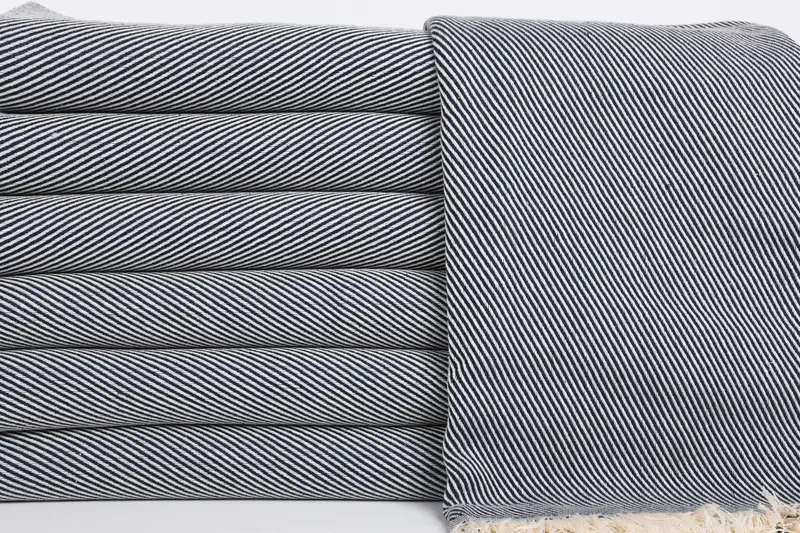 70x36 Cotton Striped Towel, Lightweight Turkish towel, Custom Turkish Towel, Absorbent towel, Bridesmaid Gifts Personalized, Personalized Gifts - 1