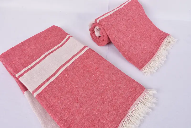 Quick-dry towel, Bridesmaid Gifts, Turkish hand towel, Spa Gift, 68x36 Cotton Aztec Towel, Bulk Order Towel, First Wedding Anniversary Gift - 7
