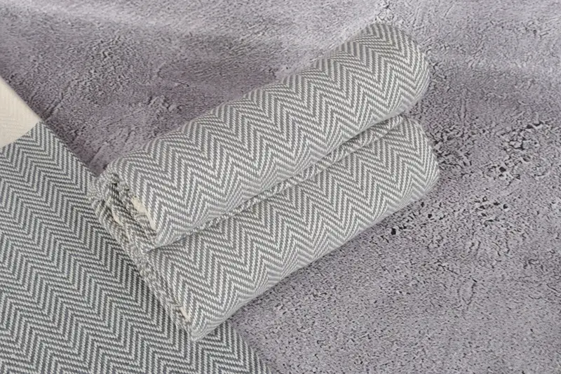 Handmade Gift, 36x18 Cotton Herringbone Towel, Wedding Gift, Best Friend Wedding Gift, Monogram Hand Towel, Custom Gifts, Personalized Dish Towel - 7