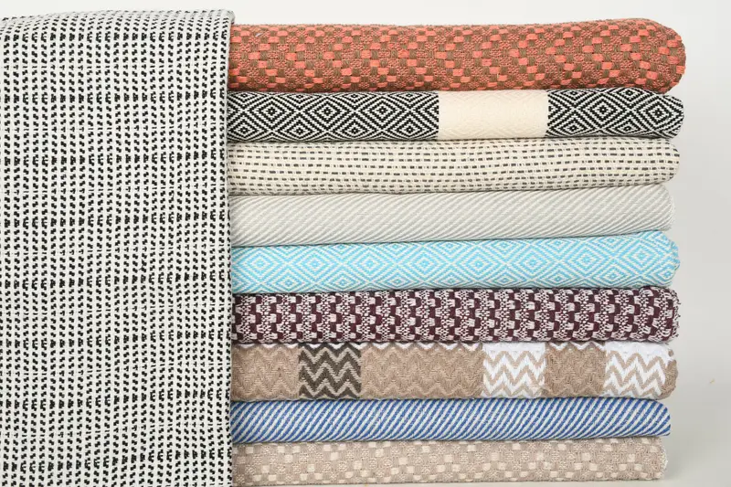 Turkish Tea Towel, Small Bath Towels, Wedding Gift, Housewarming Gift, Wedding Hand Made Gift, 36x18 Cotton Set of 10 Towel, Wedding Gifts Towel - 1