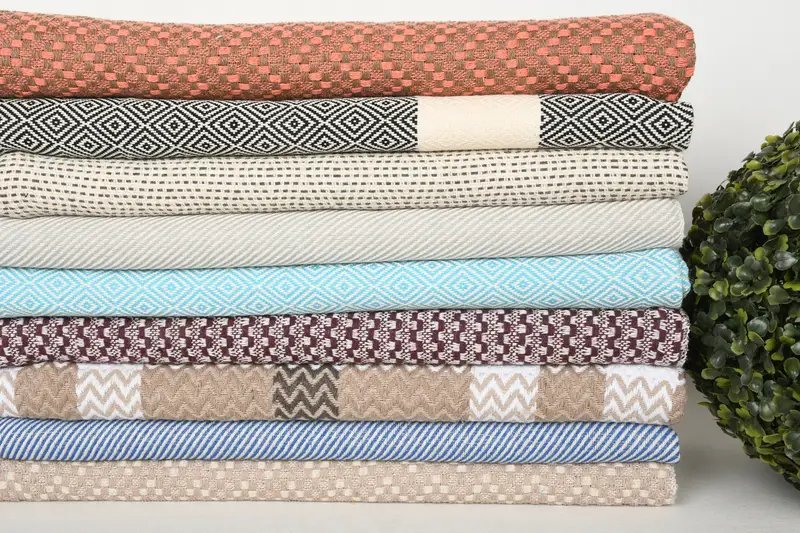Turkish Tea Towel, Small Bath Towels, Wedding Gift, Housewarming Gift, Wedding Hand Made Gift, 36x18 Cotton Set of 10 Towel, Wedding Gifts Towel - 3