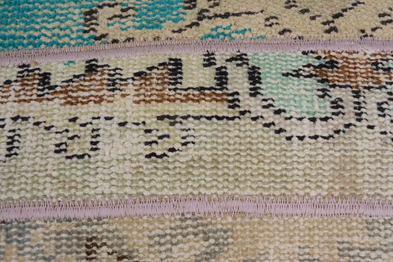 Gift Pillow, Turkish Kilim Pillow, 12x20 Green Pillow Cover, Ethnical Kilim Rug Pillow, Pillow, Floor Pillow, Accent Cushion Case, Knitted Cushion - 3