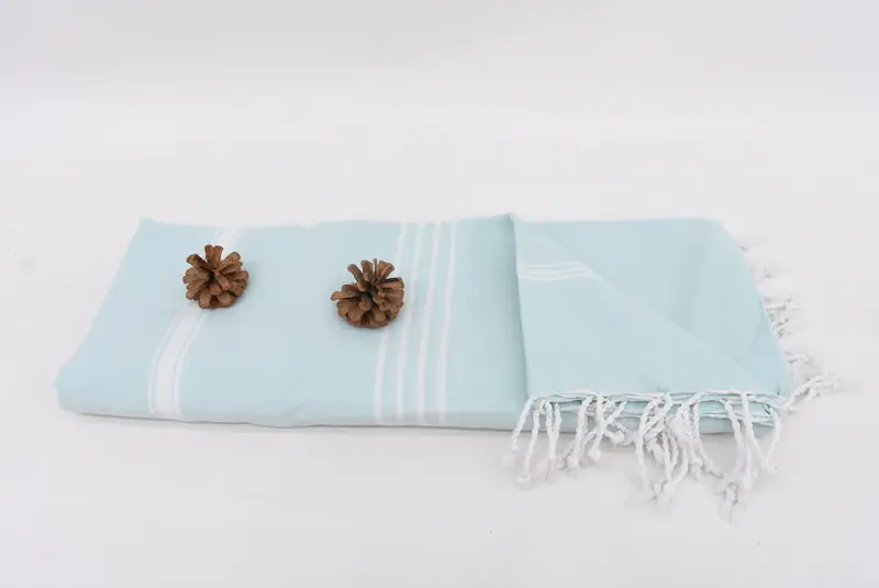 Bridal Shower Gift, 96x80 Cotton Striped Towel, Bachelorette Large Towel, Christmas Gift, Boho Throw Blankets, Woven Throw Blanket - 8