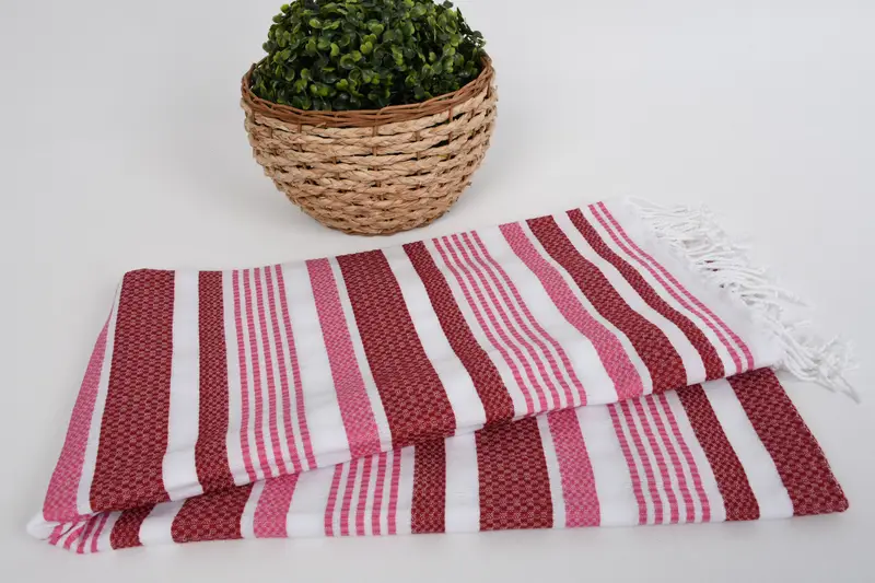 70x40 Cotton Striped Towel, Monogram Towels, Baby Boy Gift, Personalized Gifts, Monogram Beach Towel, Beach Wedding Favor, Sand-resistant towel - 4