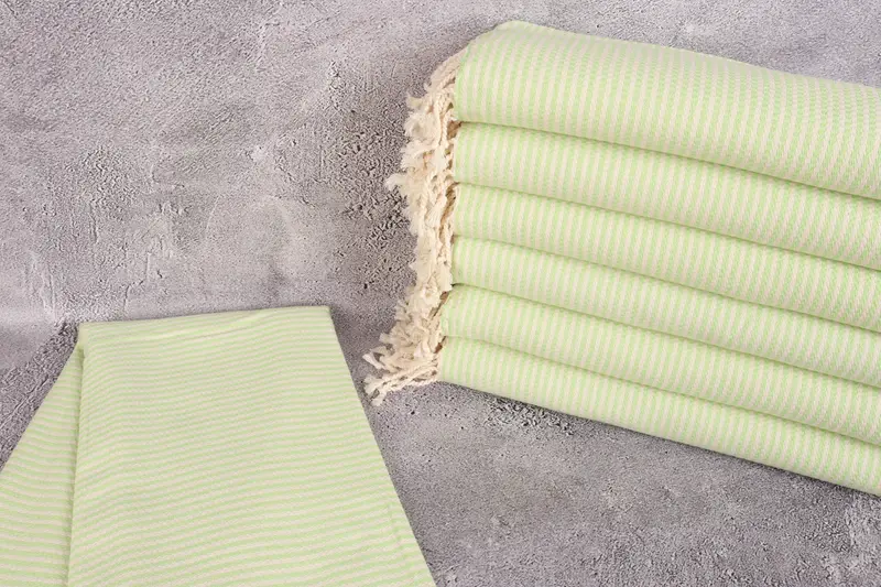 Custom Gift, Personalized Wedding Gift For Couple, Kids Beach Towel, Bridal Shower Gift, Bachelorette Party Gifts, 70x40 Cotton Striped Towel - 2