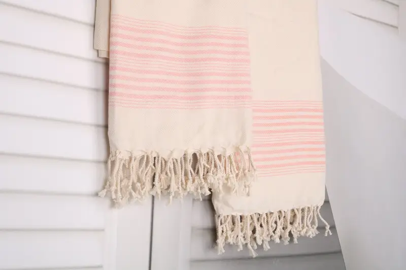 Beach towel, Absorbent Turkish towel, Best Beach Towel, 80x40 Linen Striped Towel, Christmas Favors, Bridemaids Beach Towel, Spa Gift Towel - 8