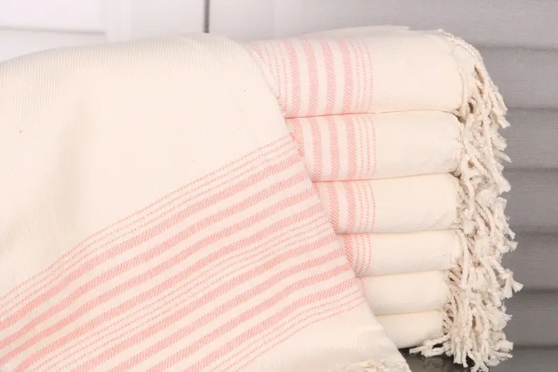 Beach towel, Absorbent Turkish towel, Best Beach Towel, 80x40 Linen Striped Towel, Christmas Favors, Bridemaids Beach Towel, Spa Gift Towel - 1