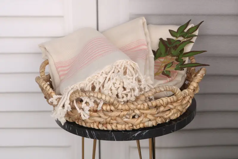 Beach towel, Absorbent Turkish towel, Best Beach Towel, 80x40 Linen Striped Towel, Christmas Favors, Bridemaids Beach Towel, Spa Gift Towel - 5
