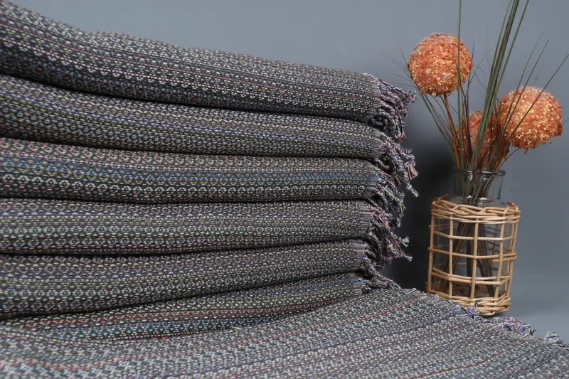 Personalized Custom Turkish Towel Khaki Green, 40x71 Inches