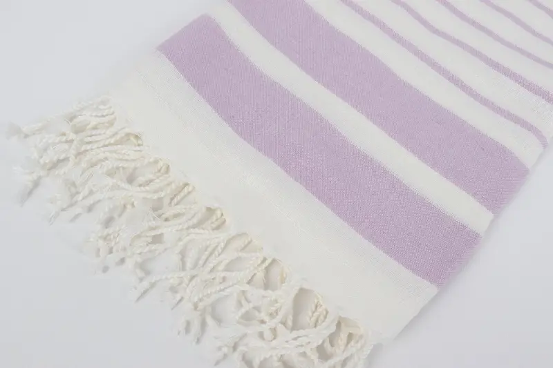 70x40 Cotton Striped Towel, Sand-free peshtemal towel for the beach, Lightweight towel, Organic towel, Bachelorette Party Favors, Customized Towels - 7