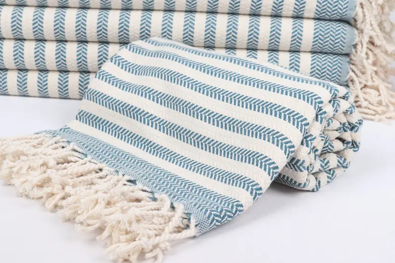 Handmade Gift, 70x40 Cotton Chevron Towel, Beach Towel Bulk, Personalized Gifts, Gym Towel, Anniversary Gift For Her, Custom Towel, Spa Gift Towel - 4