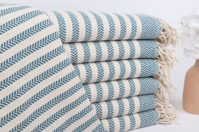 Handmade Gift, 70x40 Cotton Chevron Towel, Beach Towel Bulk, Personalized Gifts, Gym Towel, Anniversary Gift For Her, Custom Towel, Spa Gift Towel - 1