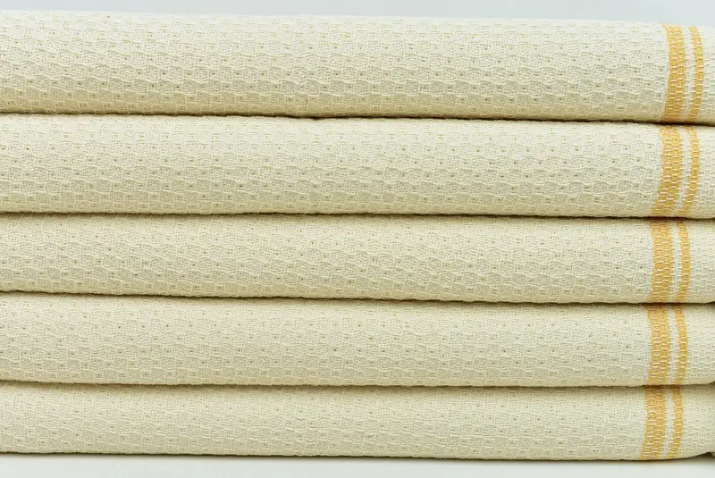 38x18 pamuklu çizgili havlu, kişiselleştirilmiş bulaşık havlu, nedime hediyeleri, iyilik için düğün, nakış havlusu, monogram el havlu, erkek arkadaş hediyesi - 2