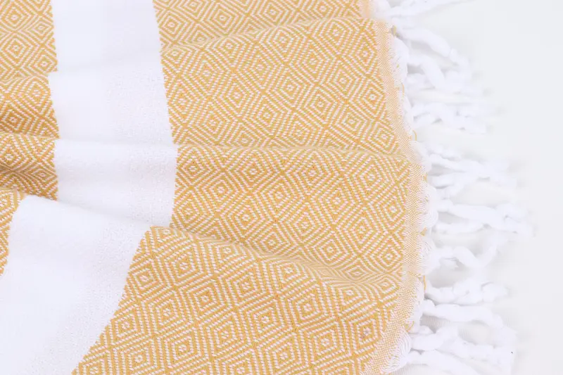 Monogrammed Beach Towel, Personalized Turkish Towel, Peshtemal Towel, 70x40 Cotton Diamond Towel, Customized Turkish Towel, Best Friend Gift Ideas - 8