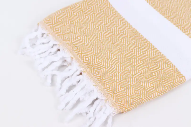 Monogrammed Beach Towel, Personalized Turkish Towel, Peshtemal Towel, 70x40 Cotton Diamond Towel, Customized Turkish Towel, Best Friend Gift Ideas - 7