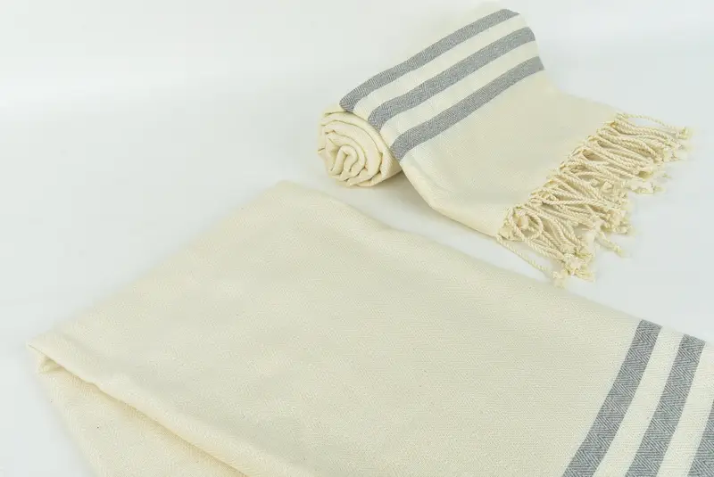 70x40 Cotton Striped Towel, Antibacterial Turkish peshtemal towel, Custom Gift, Bridesmaid Gift Towel, Thin towel, Bachelorette Party Favors Beach - 7