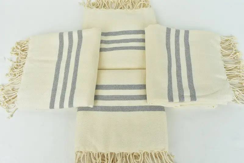 70x40 Cotton Striped Towel, Antibacterial Turkish peshtemal towel, Custom Gift, Bridesmaid Gift Towel, Thin towel, Bachelorette Party Favors Beach - 6