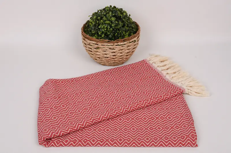 Best Friend Wedding Gift, Bath towel, Quick-dry peshtemal, Oversized Beach Towel, 70x38 Cotton Diamond Towel, Cotton towel, Boyfriend Christmas Gift - 4