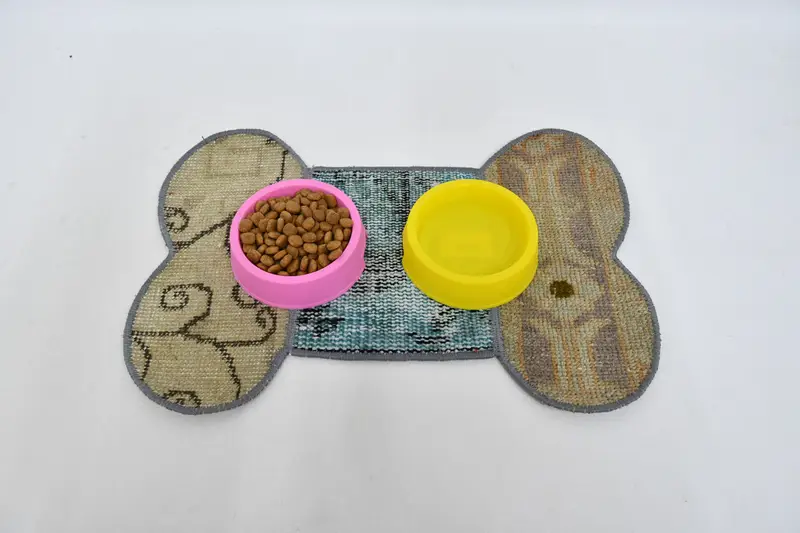 Orta Bej ve Bronz Köpük Dolgulu, Dayanıklı Evcil Hayvan Yastığı