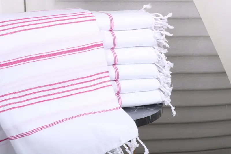 Bachelorette Party Personalized Cotton Towel Fuchsia, 40x71 Inches