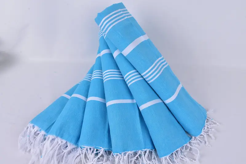 Soft towel, Beach Bachelorette Party Decorations, Travel towel, Bachelorette Party Decorations, 70x40 Cotton Striped Towel, Gift For Best Friend - 4