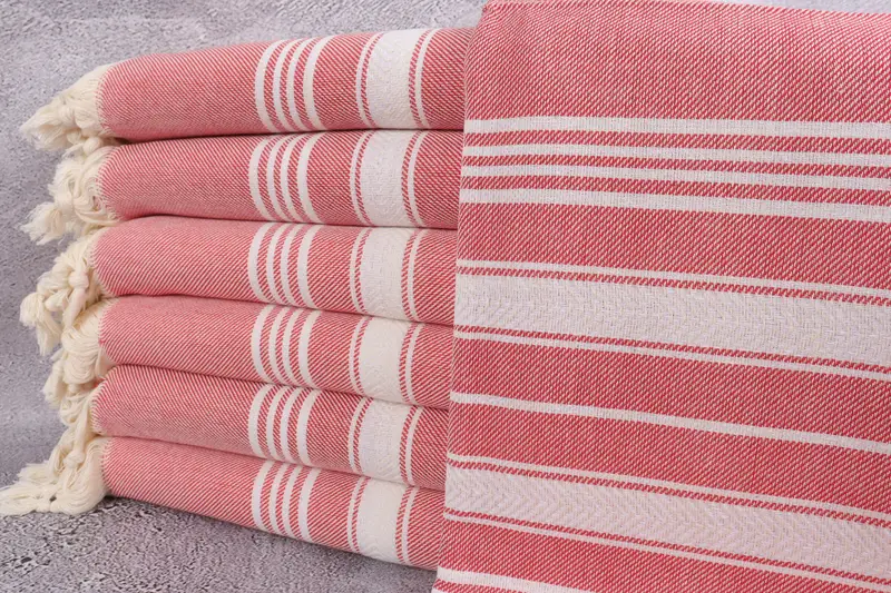 Family Gift, Embroidered Beach Towel, Travel Towel, Peshtemal Towel, Bath towel, Custom Bath Towel, 70x40 Cotton Herringbone Towel, Custom Gift - 1