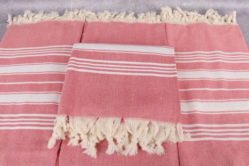 Family Gift, Embroidered Beach Towel, Travel Towel, Peshtemal Towel, Bath towel, Custom Bath Towel, 70x40 Cotton Herringbone Towel, Custom Gift - 4