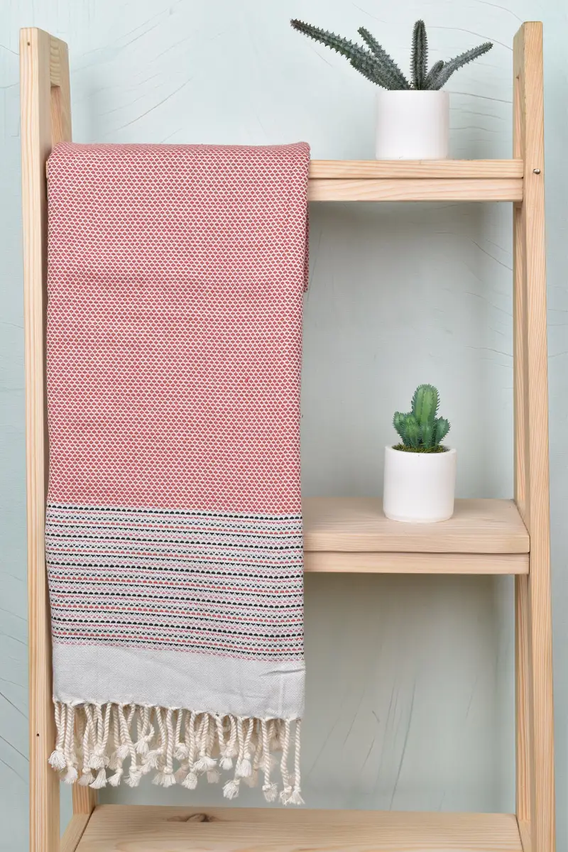 Bridal Shower Gift, Personalize Gift, Yoga Towel, Embroidery Towel, Spa Towel, Beach Towel Bulk, 70x40 Cotton Diamond Towel, Turkish Towel Beach - 8