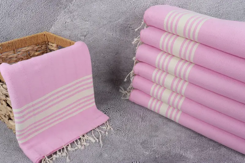 Bridesmaid Gift, Custom Towel, 64x36 Cotton Striped Towel, Turkish Bath Towel USA, Scarf Towel, Bachelor Gift, Organic towel, Oversized Beach Towel - 3