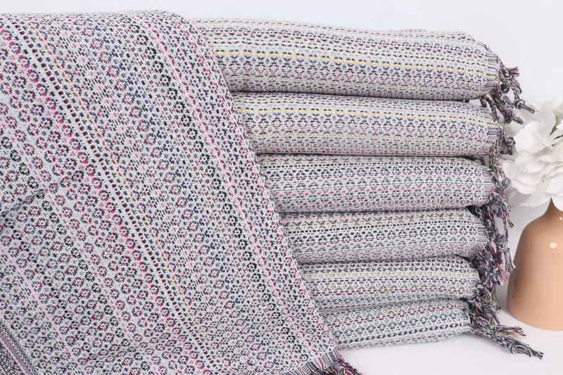 Personalized Gift, Decorative Towel, Bachelorette Gifts, Personalized Gifts, Gift For Her, Custom Hand Towel, 38x18 Cotton Colorful Diamond Towel - 1
