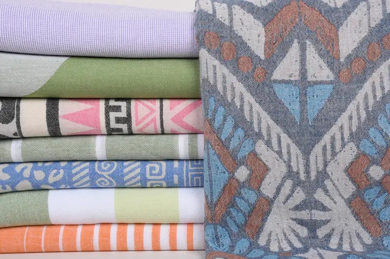Custom Wedding Gifts, Gift For Him, Customized Towels, Turkish Beach Towel Personalized, Lightweight Turkish towel, 70x40 Cotton Set of 8 Towel - 1
