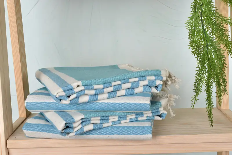 Luxury Turkish Bath Towel, House Warming Gift, 70x40 Cotton Striped Towel, Beach Towel Bulk, Guest Towel, Turkish hand towel, Cotton towel - 7