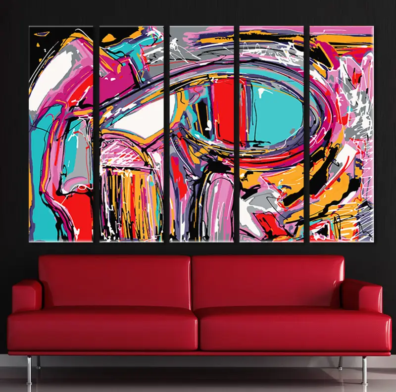 Digital Graffiti Art, Abstract Digital Painting, Abstract Wall Art, Modern Wall Art, Street Art Graffiti, Abstract Print, Abstract Poster, - 2