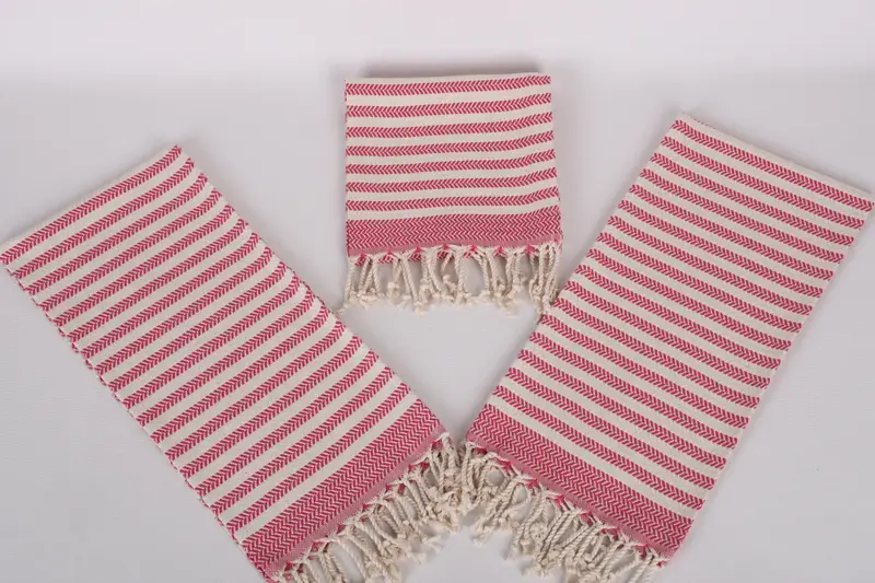 Dekoratif havlu, 40x18 pamuklu chevron havlu, mutfak havlu, spor salonu, erkek arkadaş hediyesi, Türk el havlu, lisans hediyeleri, monogram el havlu - 6