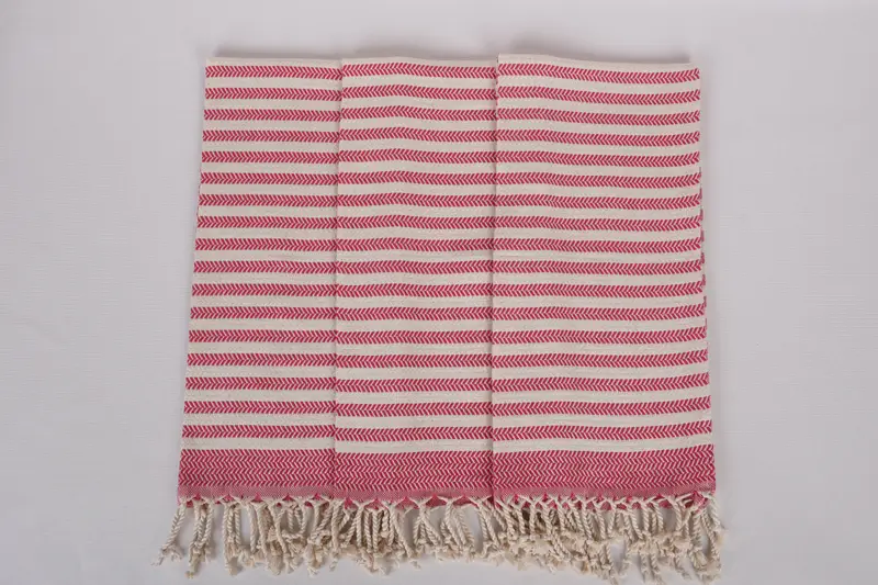 Dekoratif havlu, 40x18 pamuklu chevron havlu, mutfak havlu, spor salonu, erkek arkadaş hediyesi, Türk el havlu, lisans hediyeleri, monogram el havlu - 7