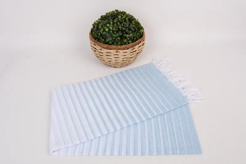 Custom Wedding Gift, Bulk Order Towel, Wedding Gifts Towel, Organic Turkish towel, 70x40 Cotton Striped Towel, Best Friend Gift Ideas, Guest Towel - 4