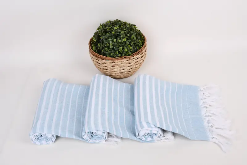Custom Wedding Gift, Bulk Order Towel, Wedding Gifts Towel, Organic Turkish towel, 70x40 Cotton Striped Towel, Best Friend Gift Ideas, Guest Towel - 8